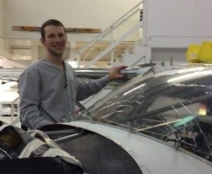 Assembly Tech Casey Stewart.